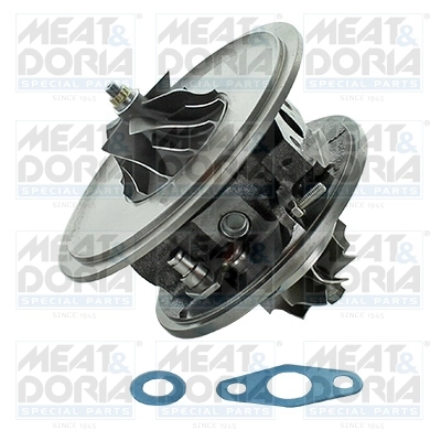Core assembly, turbocharger